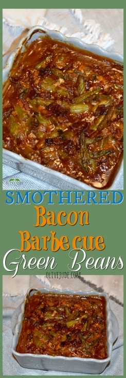 Jude's Smothered Barbecue Bacon Green Beans