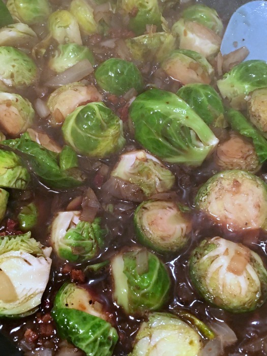 Brussel Sprouts in a Balsamic Reduction