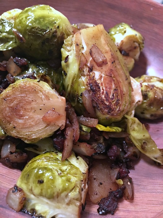 Brussel Sprouts in a Balsamic Reduction