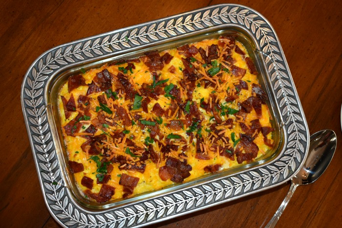 Make ahead egg casserole