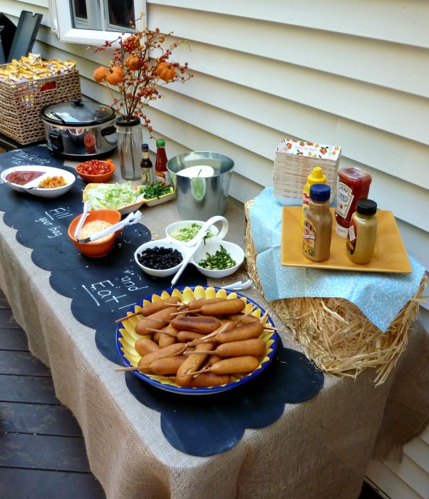 Outdoor Fall Party for Kids and Parents