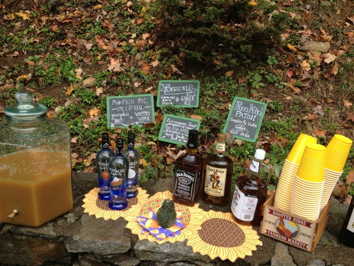 Outdoor Fall Party for Kids and Parents