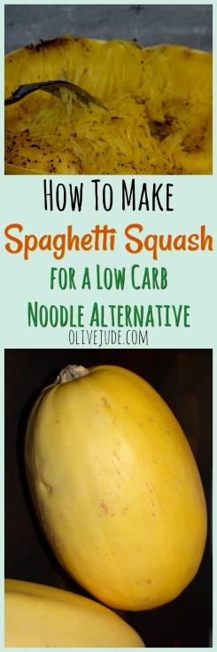 How to Make Spaghetti Squash for a Low Carb Noodle Alternative
