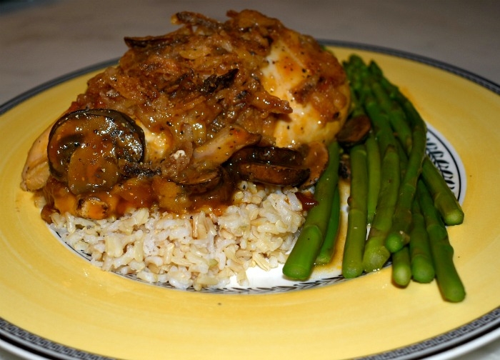 baked chicken with cream of mushroom soup recipe