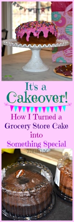 It's a Cakeover! How I Turned a Grocery Store Cake into Something Special