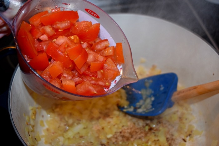 Baked Tomatoes and Feta with Shrimp