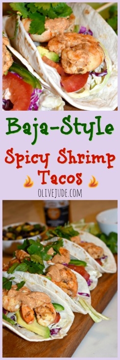 Baja-style Spicy Shrimp Tacos