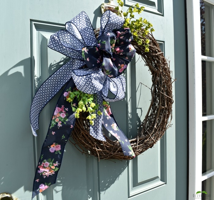 Spring Wreath Bow