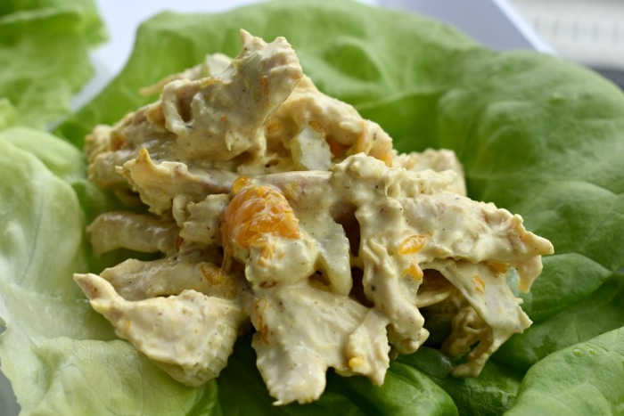 Simple Poolside Curried Chicken Salad