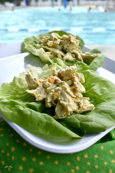 Simple Poolside Curried Chicken Salad