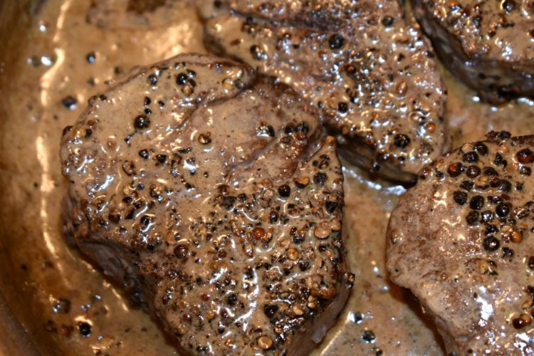 Simple Showstopping Steak au Poivre