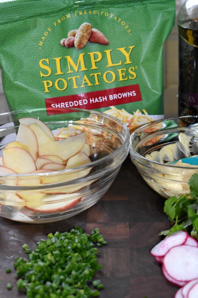 Potato Galette Brunch, 3 Ways #SimplyPotatoes #ad