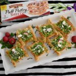 pring Puff Pastry Tart with Sweet Pea Purée #ad #InspiredbyPuff