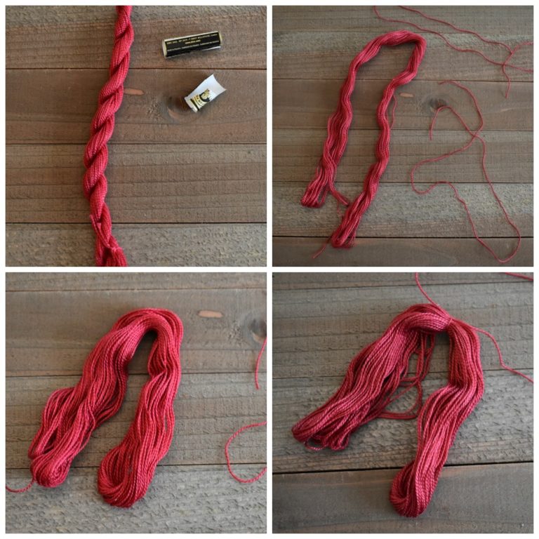 DIY The Easiest Embroidery Floss Tassels Olive Jude