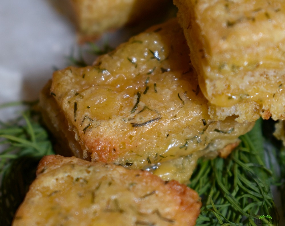 Toasted Cheese and Dill Hors d'oeuvres