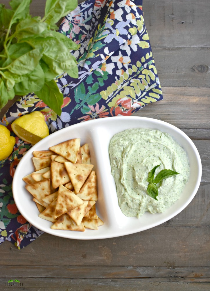 5 Minute Basil Cottage Cheese Dip Olive Jude