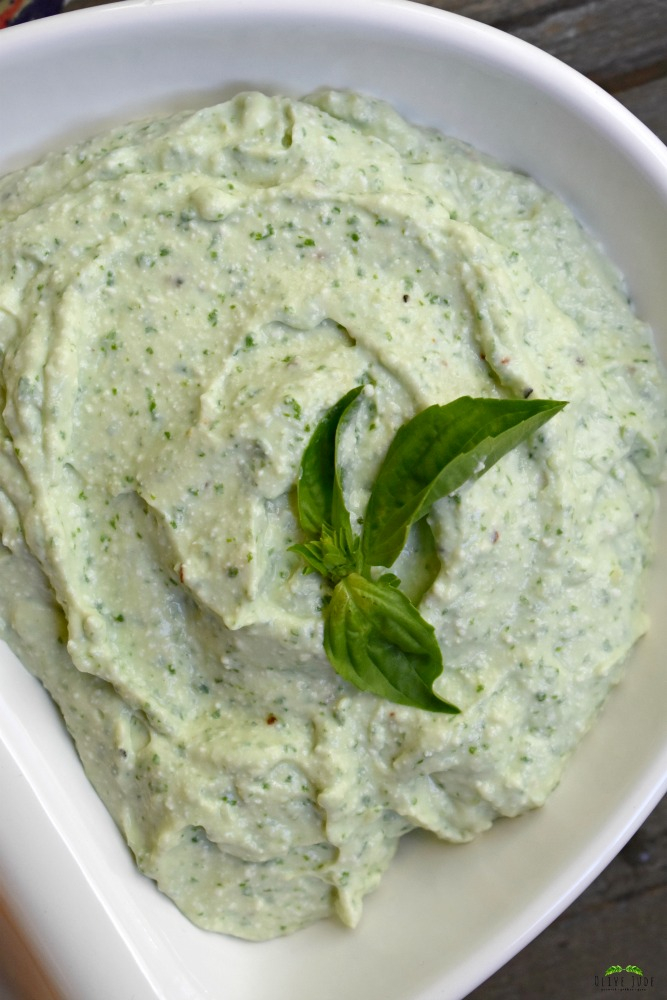 5 Minute Basil Cottage Cheese Dip Olive Jude