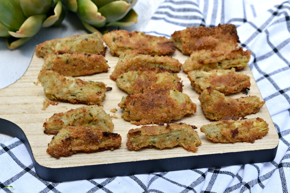 Easy Baked Parmesan Artichoke Bites #artichokebites #parmesanartichokes #artichokeappetizer #easyappetizerideas